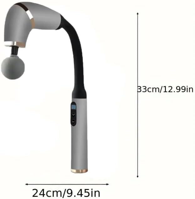 EXTENDED HANDLE MASSAGER BLD-339 Gun for Back, Neck, & Muscle Pain Relief
