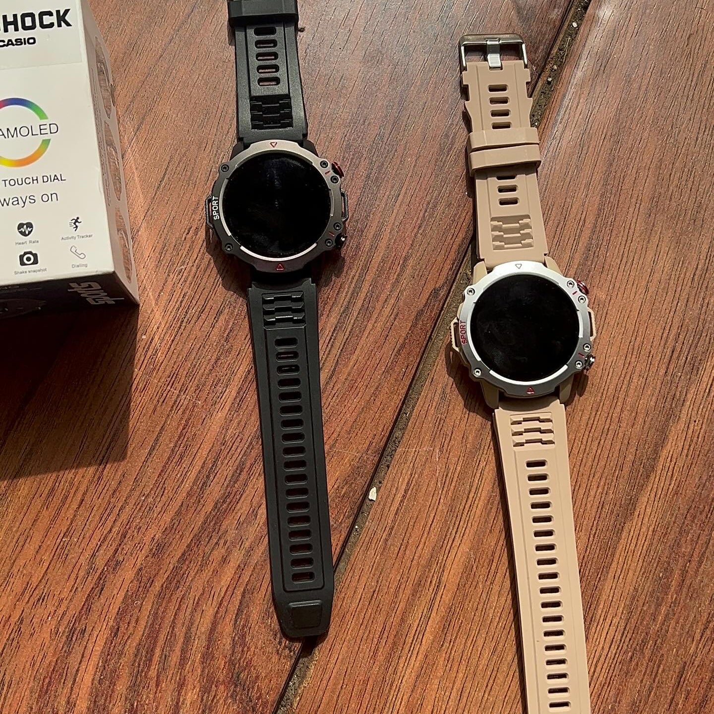 TF10 Pro Round Dial Amoled Display smart watch ￼