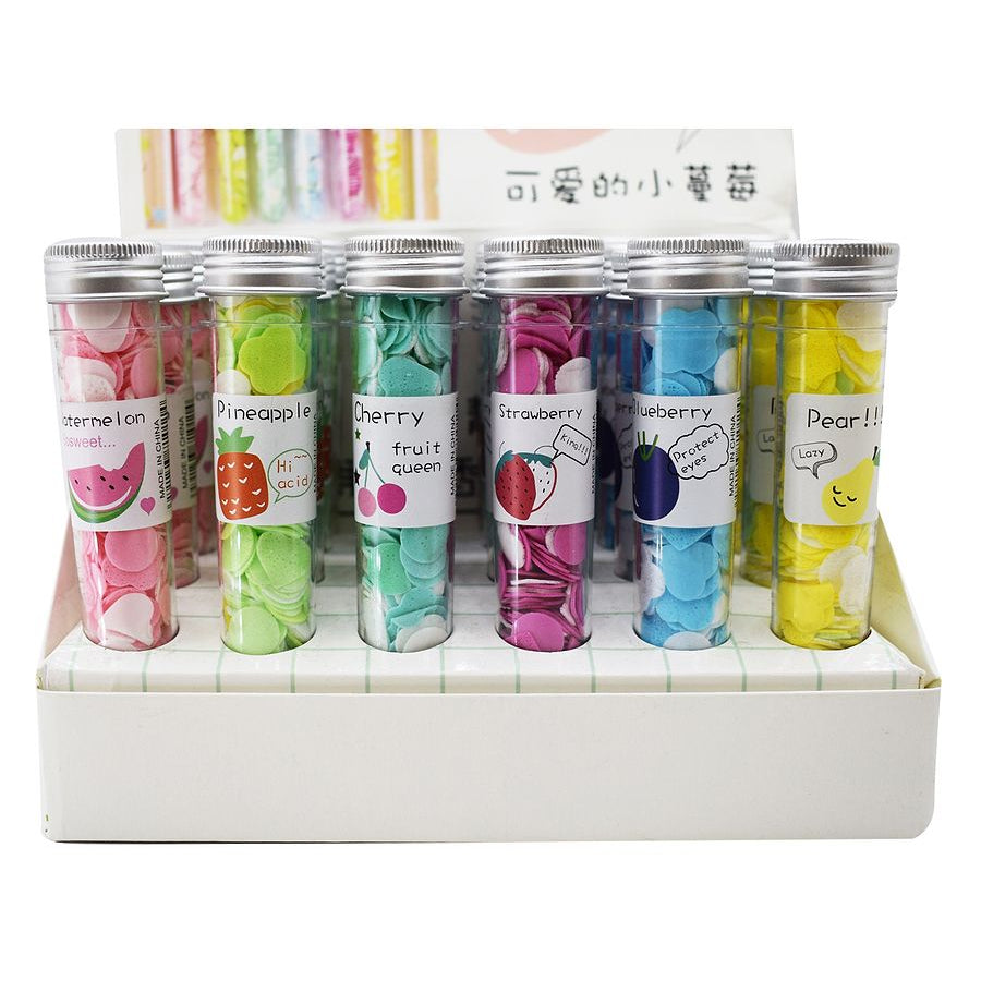 Disposable Tube Paper Soap in Flavour Design Tube
Shape Plastic Bottle for Travel (Set of 5)