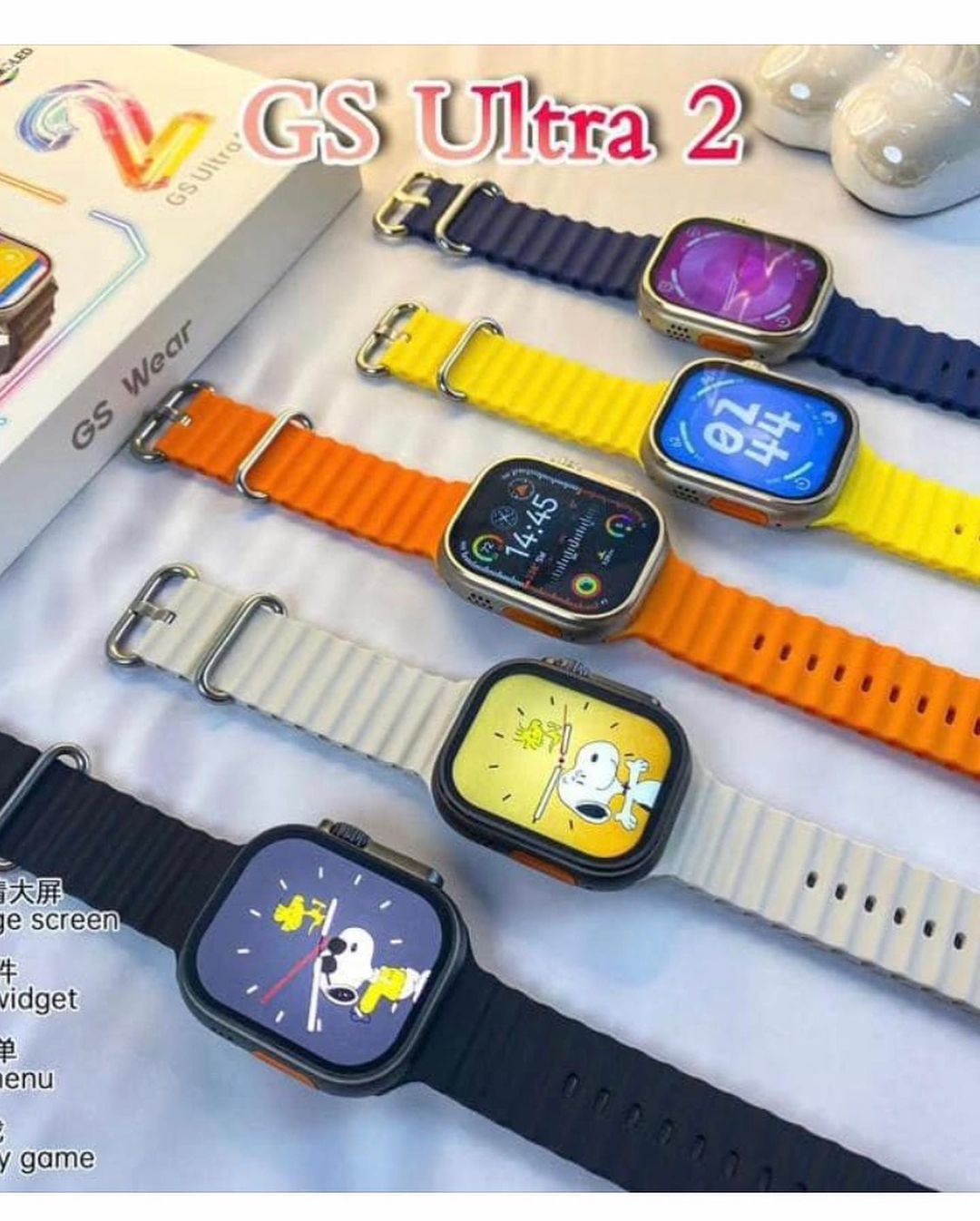 GS Ultr 2 Smart Watch Amoled ChatGPT 4GB ROM