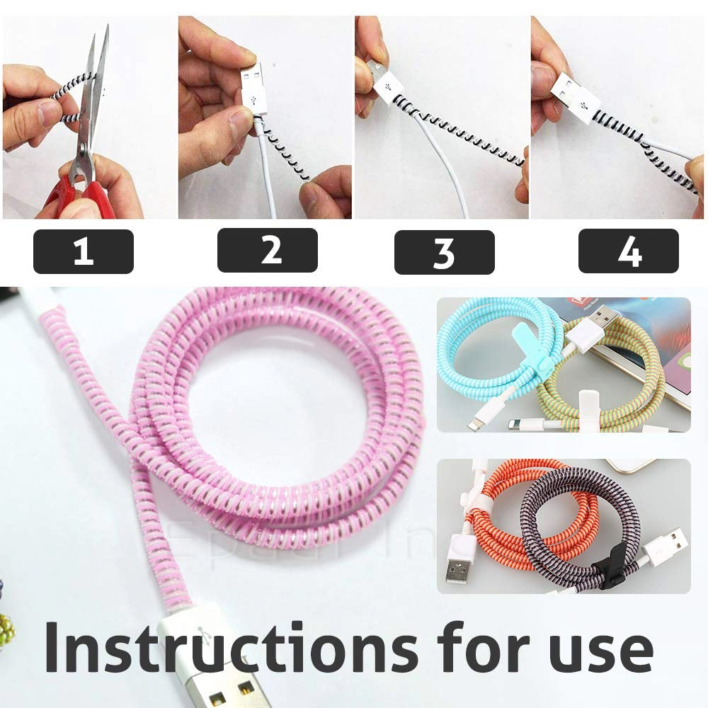 Metallic Finish Data Cable Protector