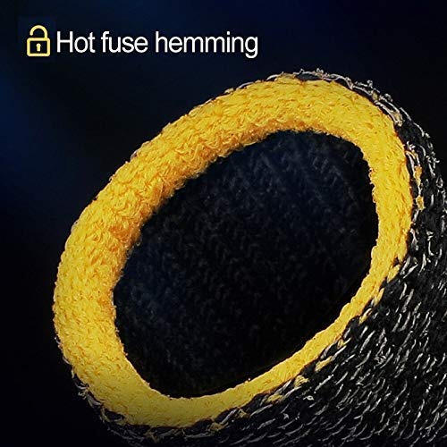 Material: Made of conductive fiber and spandex Sensitive Operation:The blend of copper fiber and conductive fiber makes the finger sleeve set more conductive, more sensitive to manipulation, and more precise touch of playing games. This phone gaming fingertip gloves are breathable and moisture wicking, which can provide a good touch feeling.