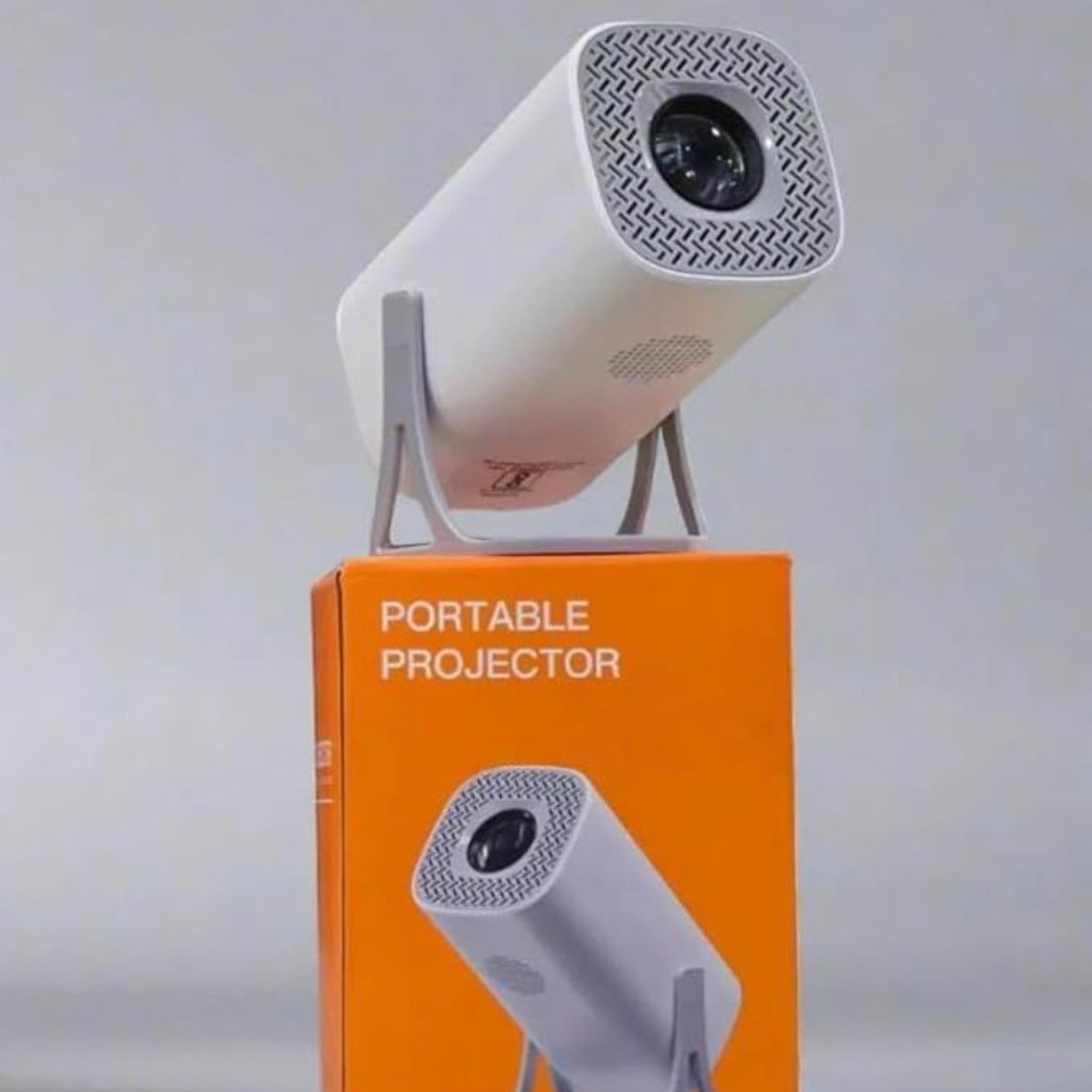 Android Portable Projector for Home 720p Native FHD and UHD Support Build in Speakar
