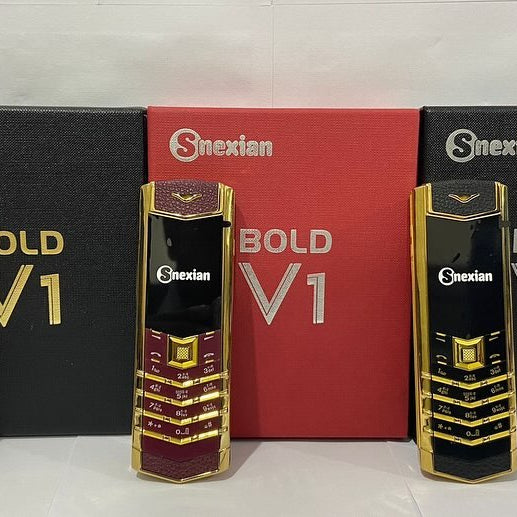 Bold V1 Modern Premium Design Dual Sim Keypad Mobile