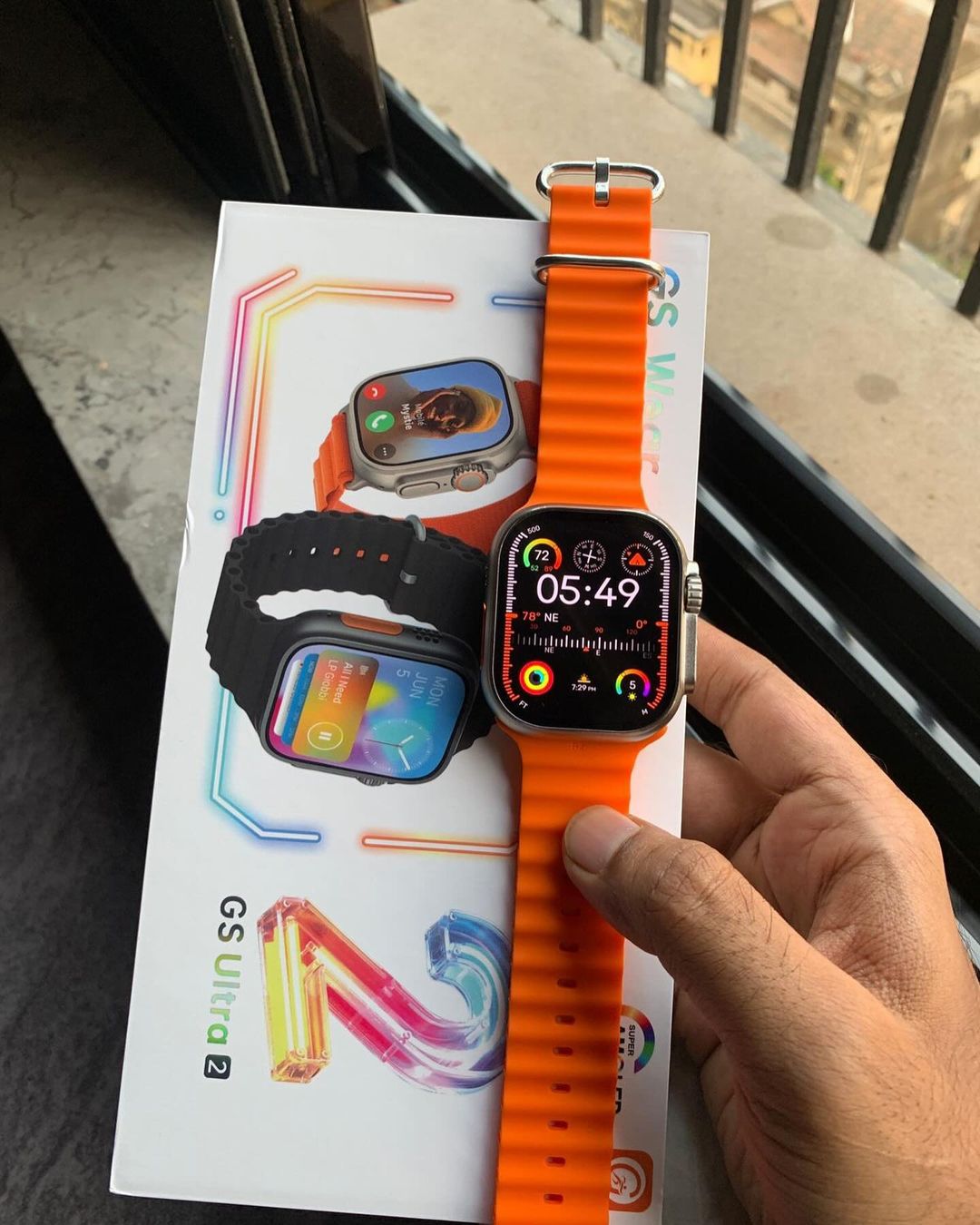 GS Ultr 2 Smart Watch Amoled ChatGPT 4GB ROM