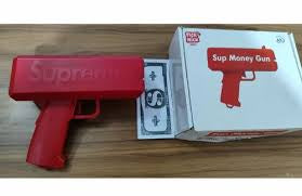 Make It Rain Gun Cash Gun Money Gun The Cash Cannon Money Gun Toy for Kids and adults