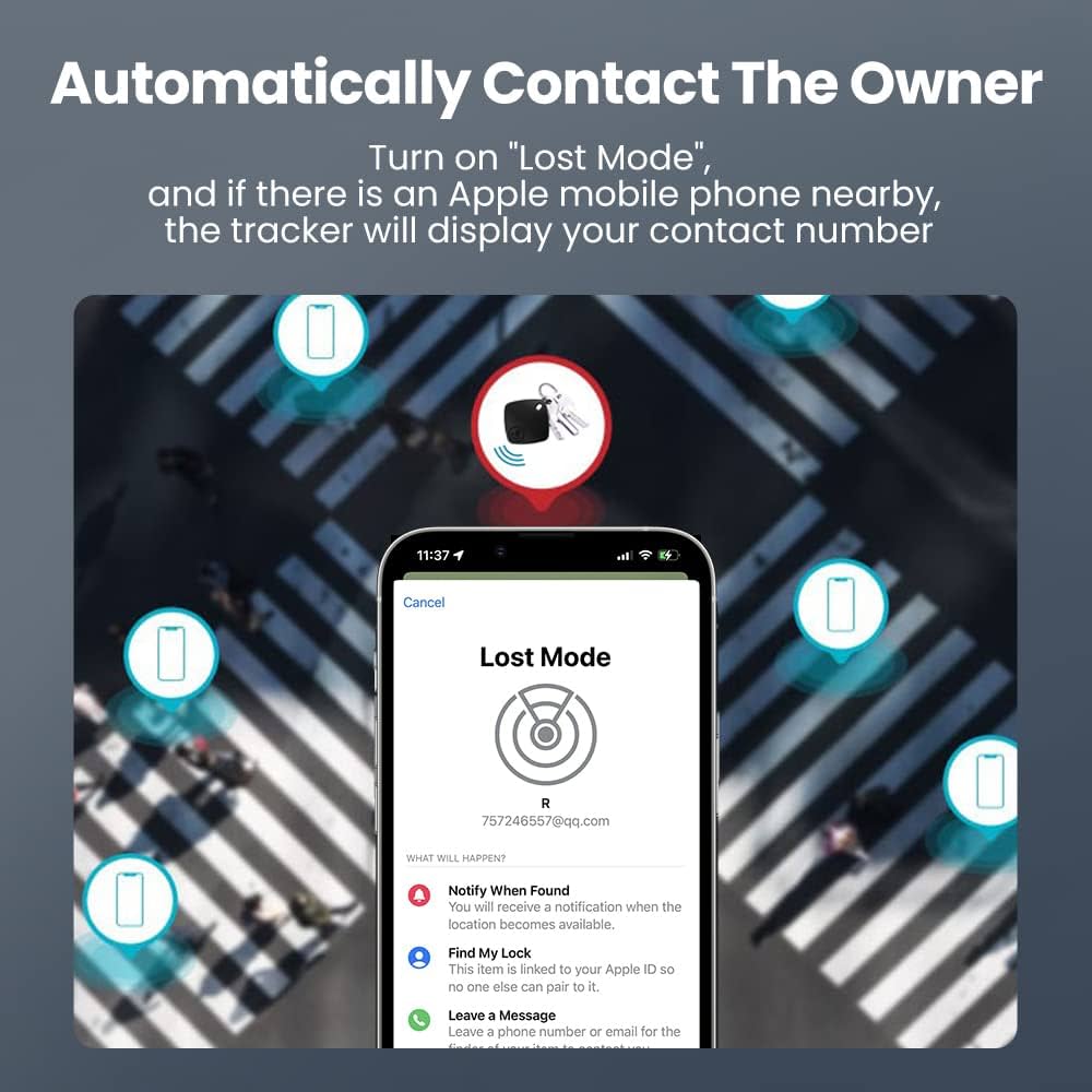 Find tag Item Finder with Key Chain, Smart Item Locator for Keys, Bags, Luggage, Pet, Battery Included Sualio tag