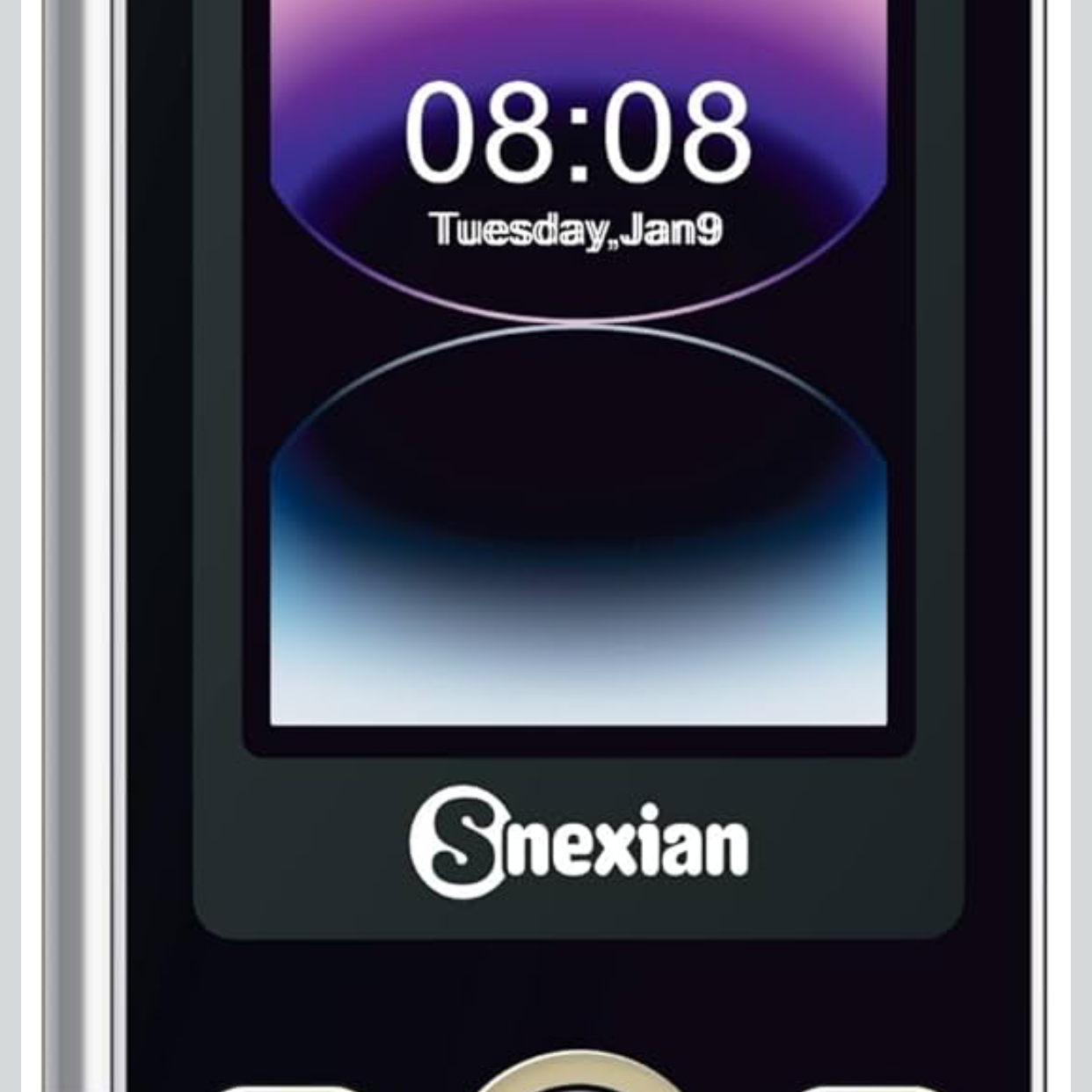 All-New Rock FOLD MINI Dual Display |Keypad Mobile| with 2.8" and 2.4" Big Display |Flip|Fold|BT Dialer| Auto Call Recording|Big Battery| FM |Camera| Feature Phone |