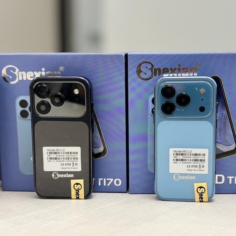 Snexian BOLOD 17 mini world,smallest smart phone triple camera, dual SIM
