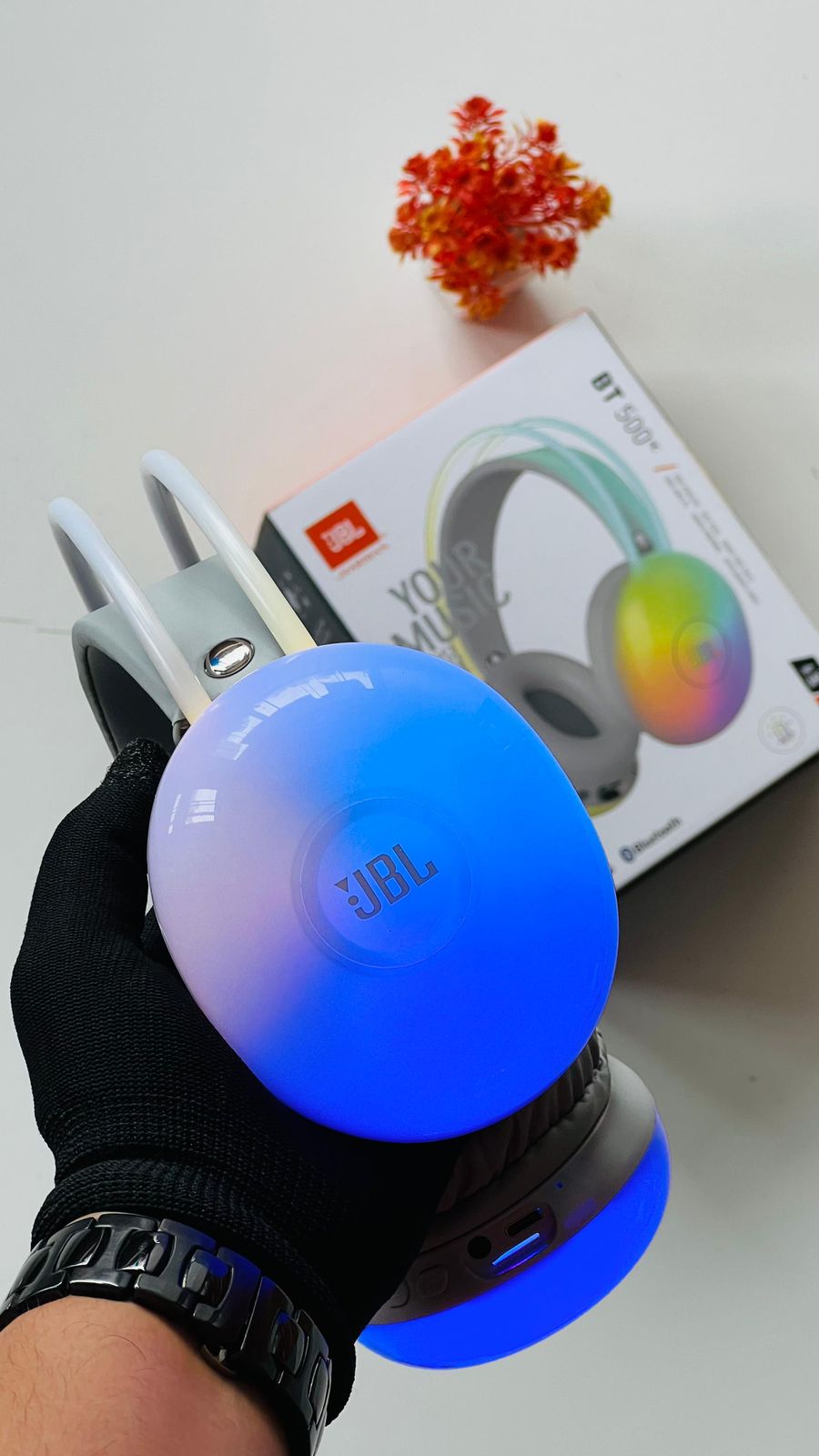 JB RGB COLOUR HEADPHONES