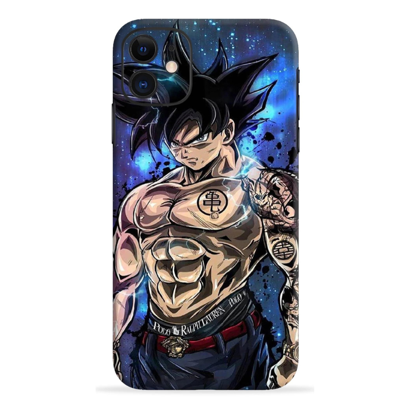 Goku  bule 2 Mobile Skin Wrap