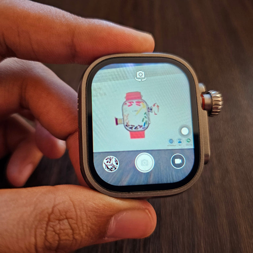 S12 Ultra SIM card android 4G smartwatch Rotating 360Camera 2GB RAM