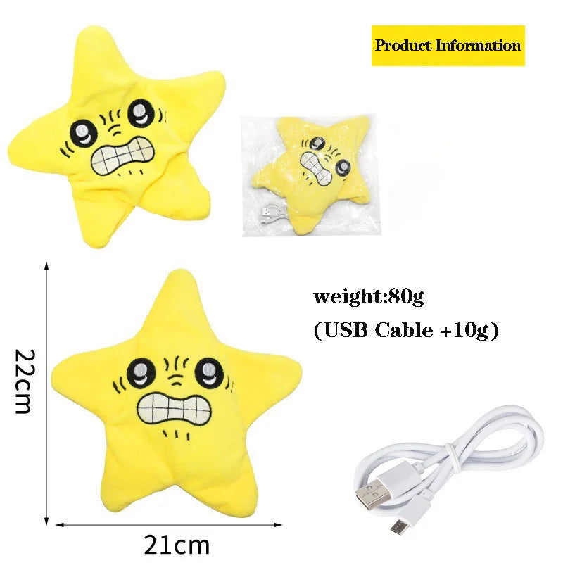 Angry Starfish Toy, Angry Star Plush Moving,