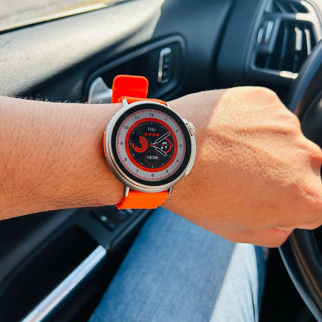 MT30 Round dilal ultra 1.6 inch HD Screen TPU Strap Smart Watch Supports Voice Call