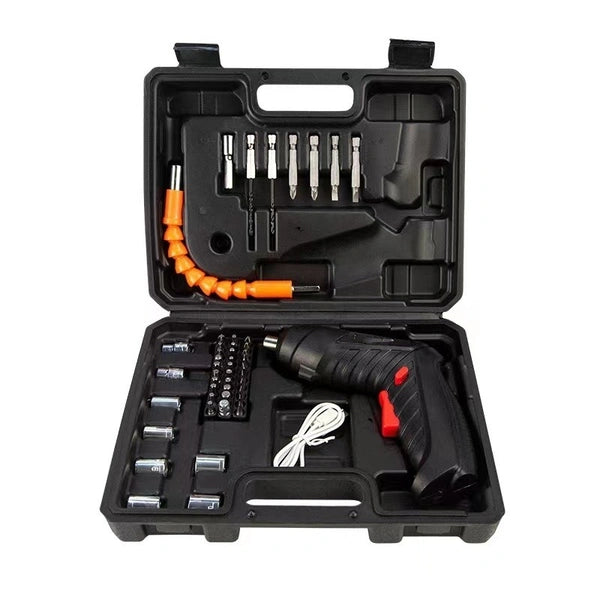 Electric Screwdriver Set | 3.5N.m Cordless Power Tool With Accessories 47 PCS
