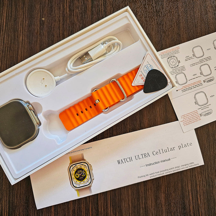 S12 Ultra SIM card android 4G smartwatch Rotating 360Camera 2GB RAM