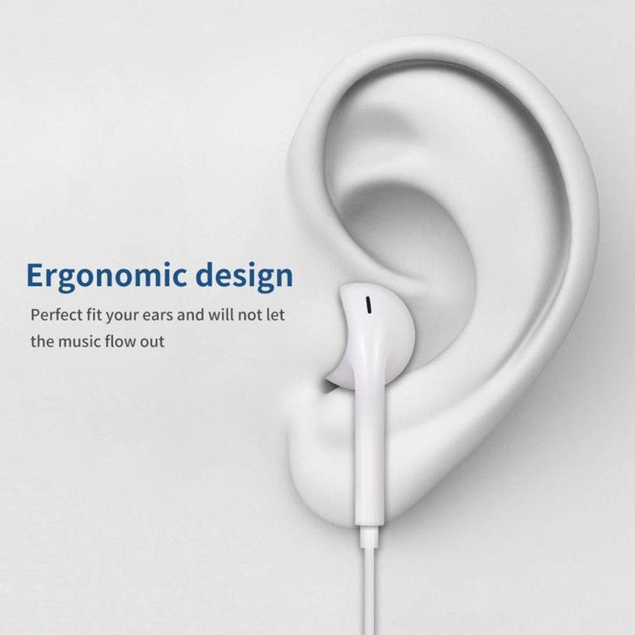 Wired Earphone Handsfree with Mic & Volume Controller Compatible with i /Phone 14/13/12/11 Pro Max Xs/XR/X/7/8+