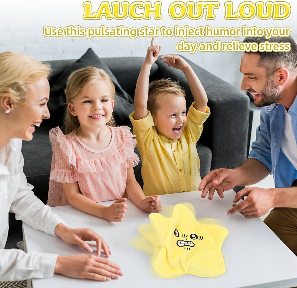 Angry Starfish Toy, Angry Star Plush Moving,