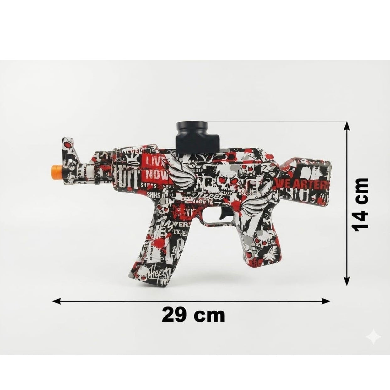 Jelly Shoot Electric Toy Gun for Kids.