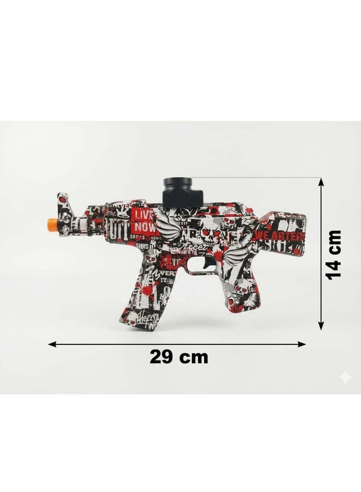 Jelly Shoot Electric Toy Gun for Kids.