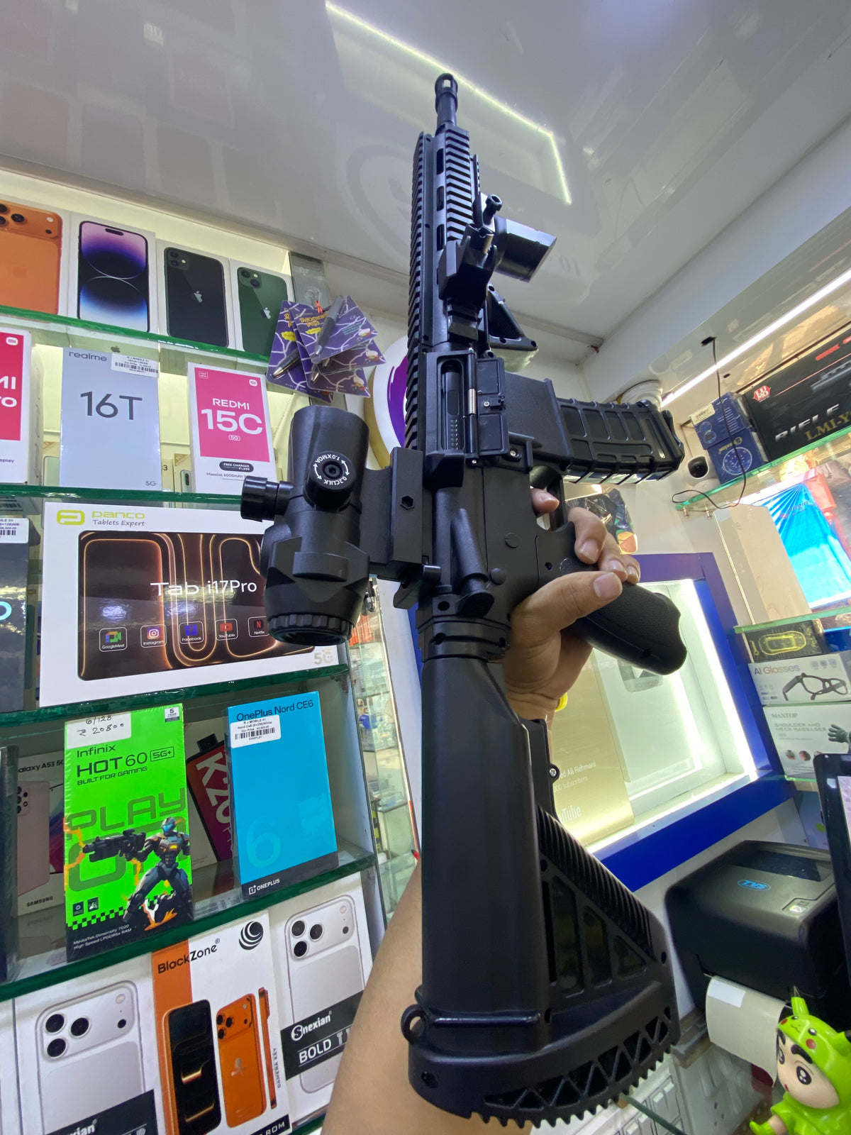 Hk416x crystal bullet gun blaster