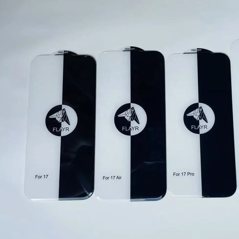 Borderless Transparent Flayr Big Curve Tempered Glass Anti-Static Mobile Phone Screen Protector