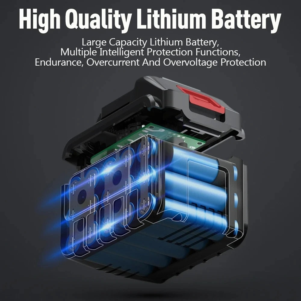 Portable Car Cordless Wash Water Gun 48V 9000mAh 15000rpm High Pressure Lithium Battery Pump Auto
Wash Machine Car Wash