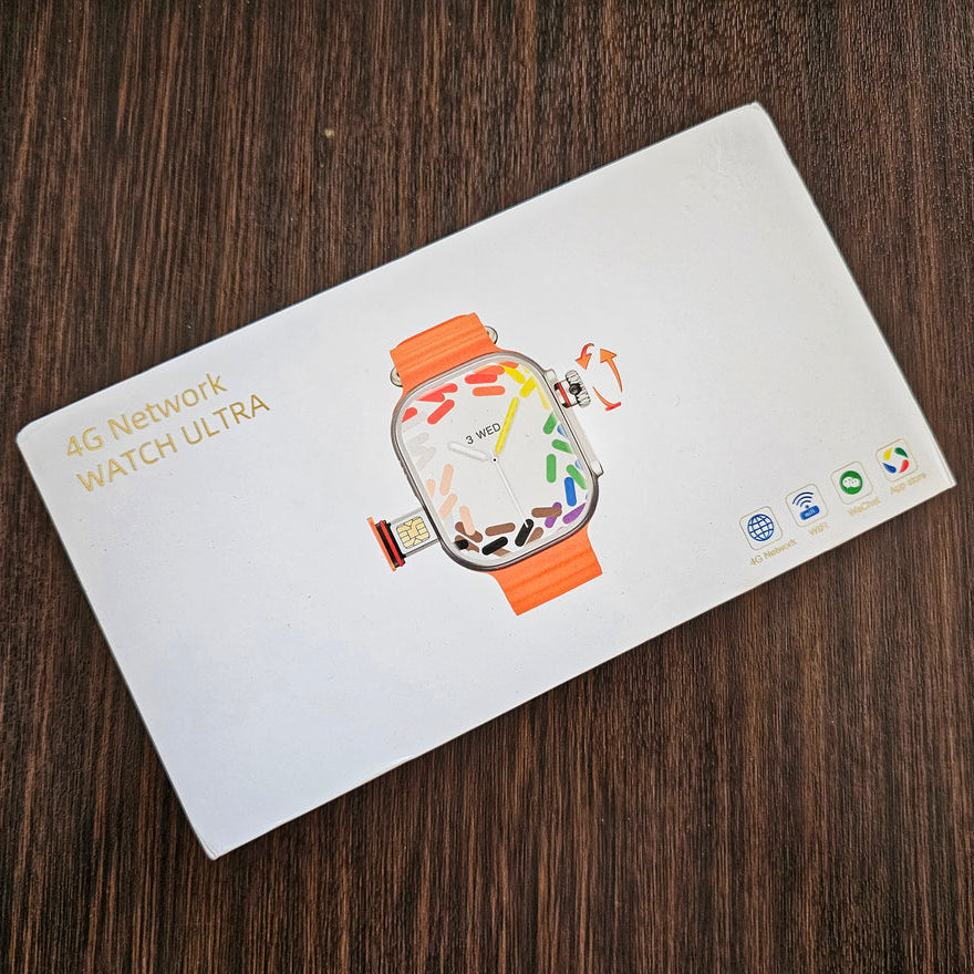 S12 Ultra SIM card android 4G smartwatch Rotating 360Camera 2GB RAM