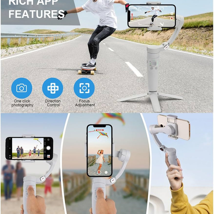 Smart Phone Stabilizer M1 3 Axis Handheld Anti Shake Stabilizer