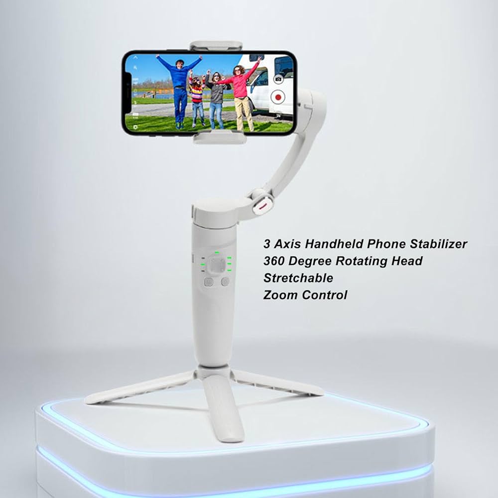 Smart Phone Stabilizer M1 3 Axis Handheld Anti Shake Stabilizer