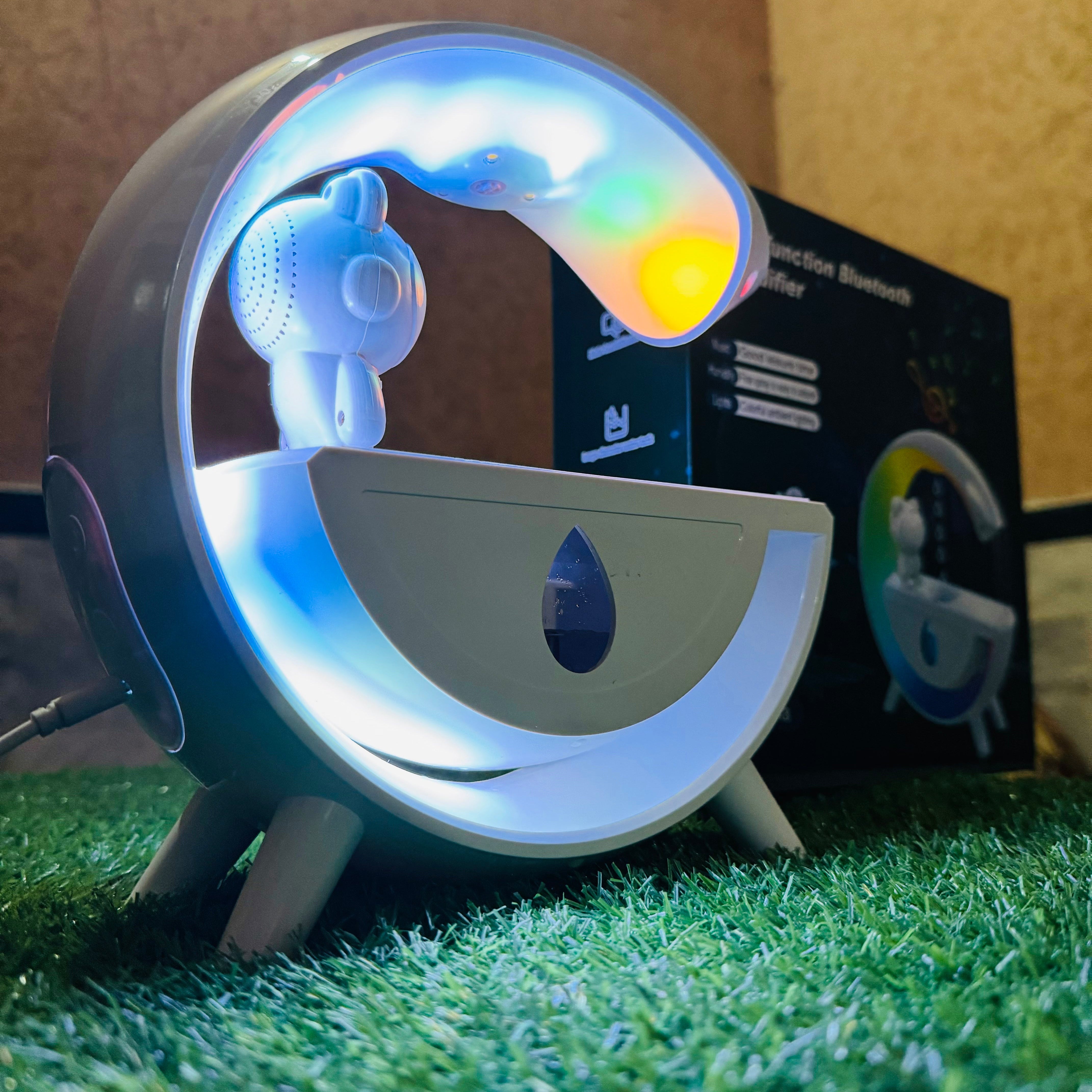 Multi Functional Bluetooth Speaker, Anti- Gravity Humidifier