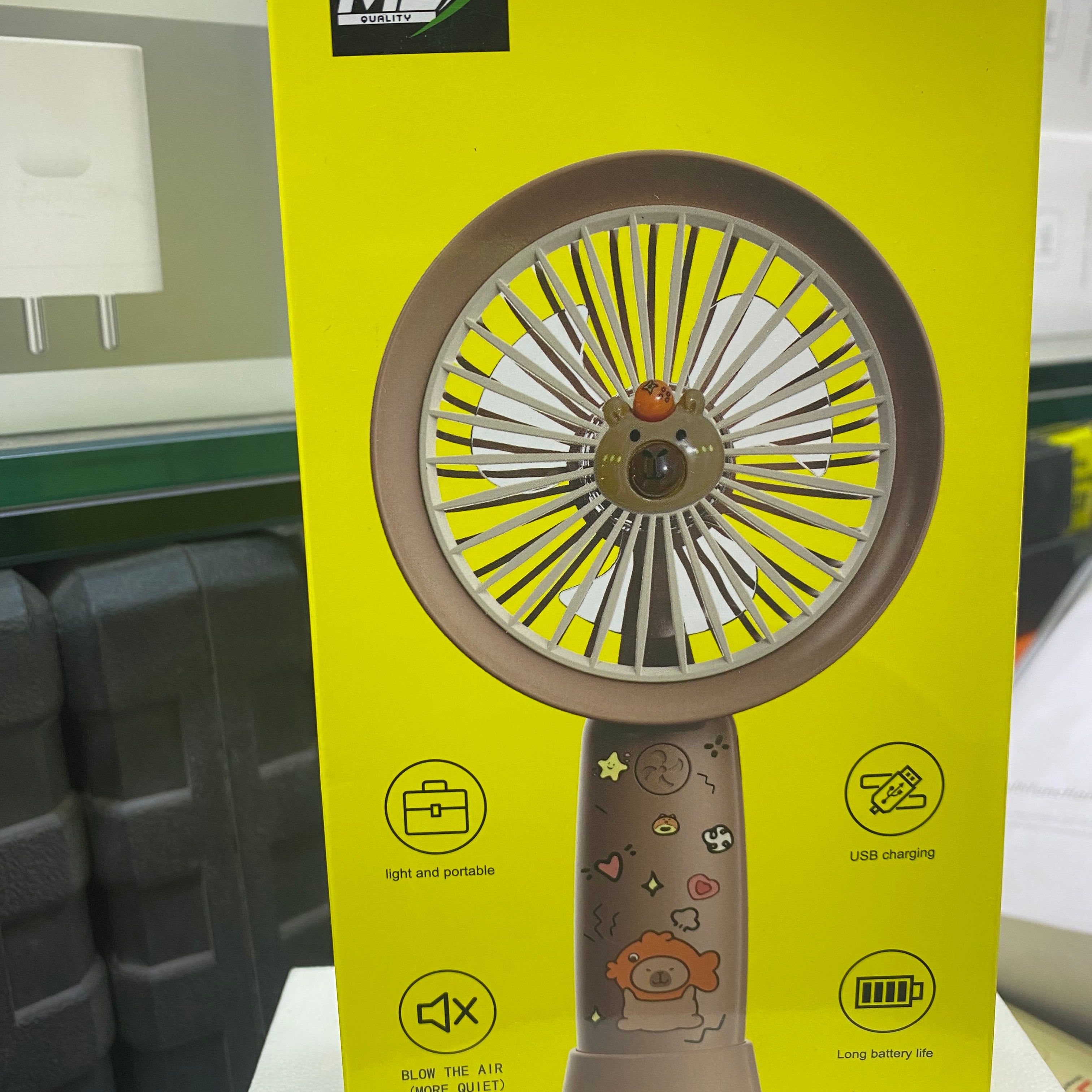 USB Rechargeable Handheld Mini Fan Outdoor Portable Small Electric Fan