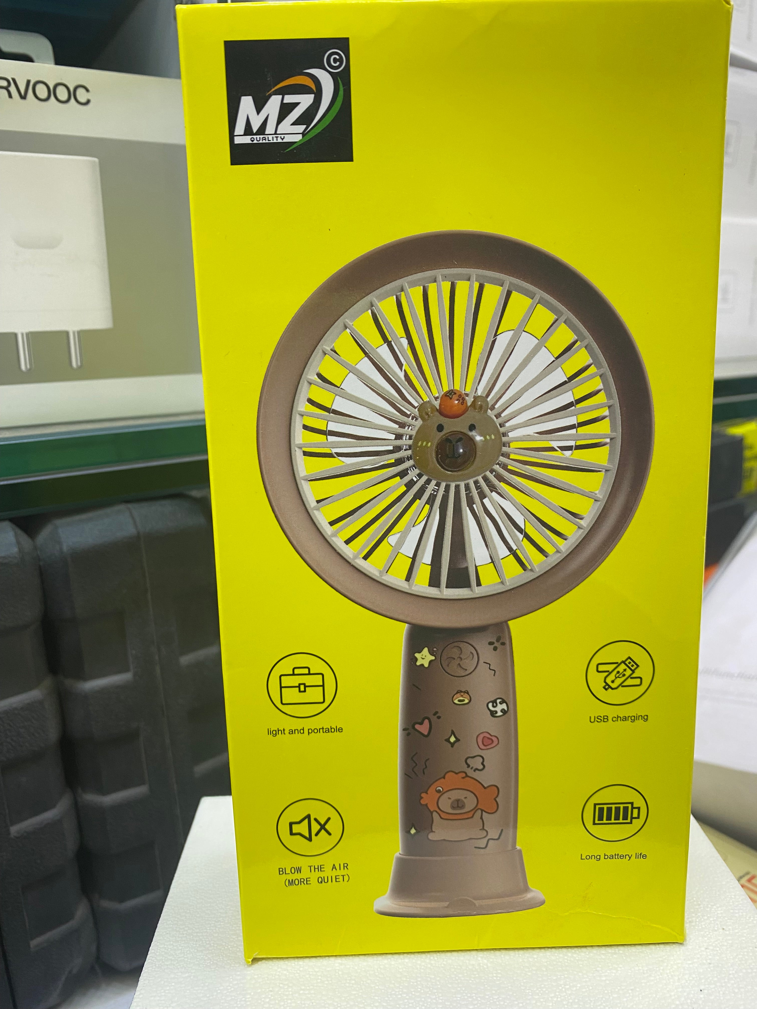 USB Rechargeable Handheld Mini Fan Outdoor Portable Small Electric Fan