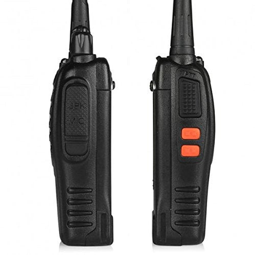 BaoFeng BF-888S Walkie Talkie 2 Way Radio Long Range (Black, 2 Pieces)