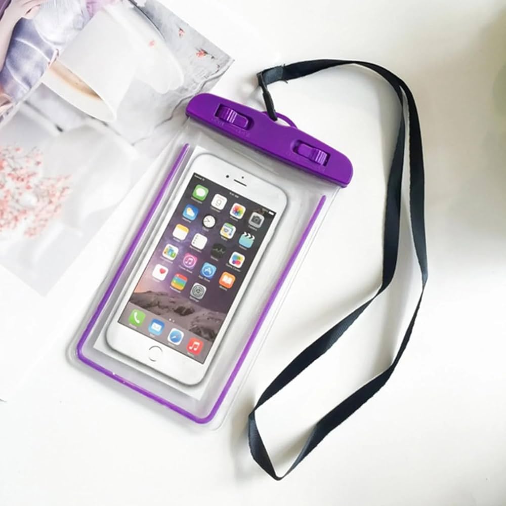 PREMIUM WATERPROOF MOBILE COVER WITH NECK STRAP 💧📱