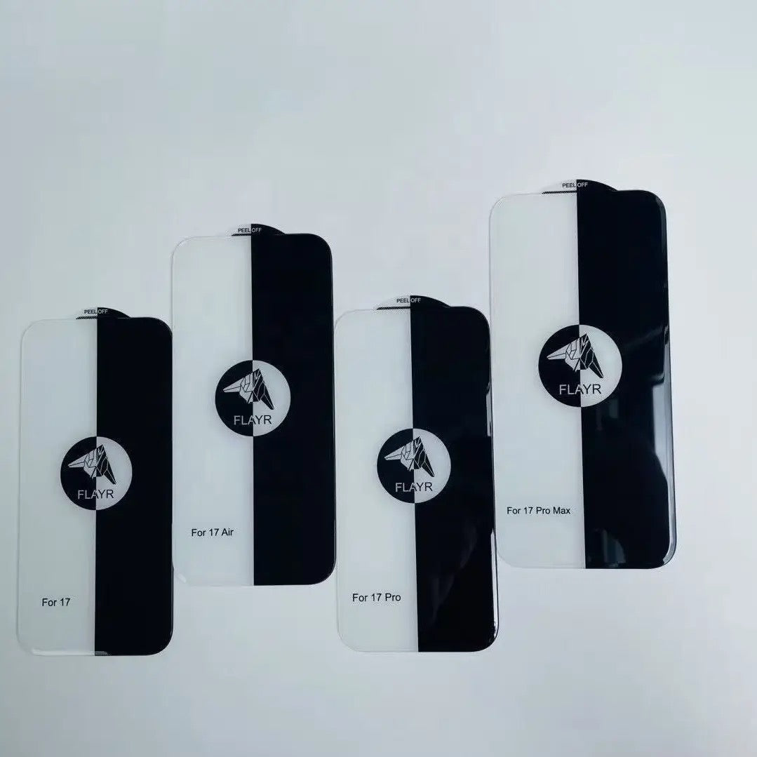 Borderless Transparent Flayr Big Curve Tempered Glass Anti-Static Mobile Phone Screen Protector