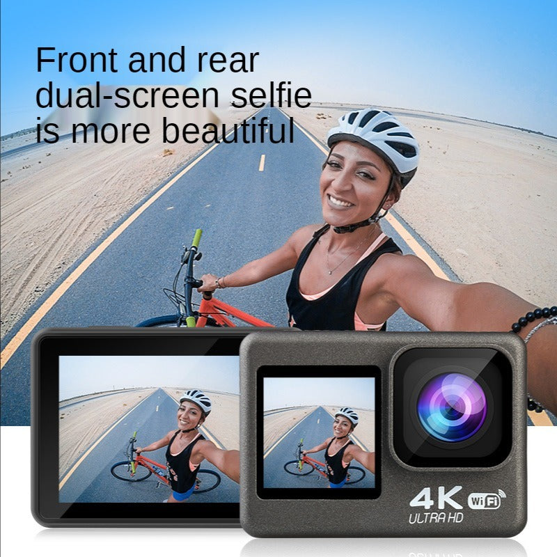 Waterproof 4K Sports Camera WiFi Anti-Shake Action Camera Camcorder Go Pro Type