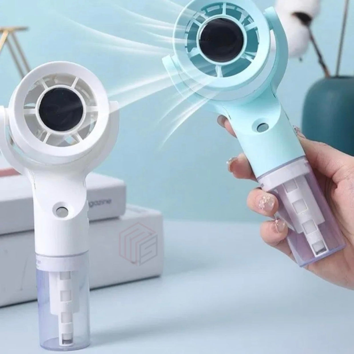 3 Speed Hand Spray Fan – Handheld Mist Fan Gift, Child-Safe Summer Cooling, Portable USB Rechargeable Fan, Desktop Cooling, Hot Weather Gift