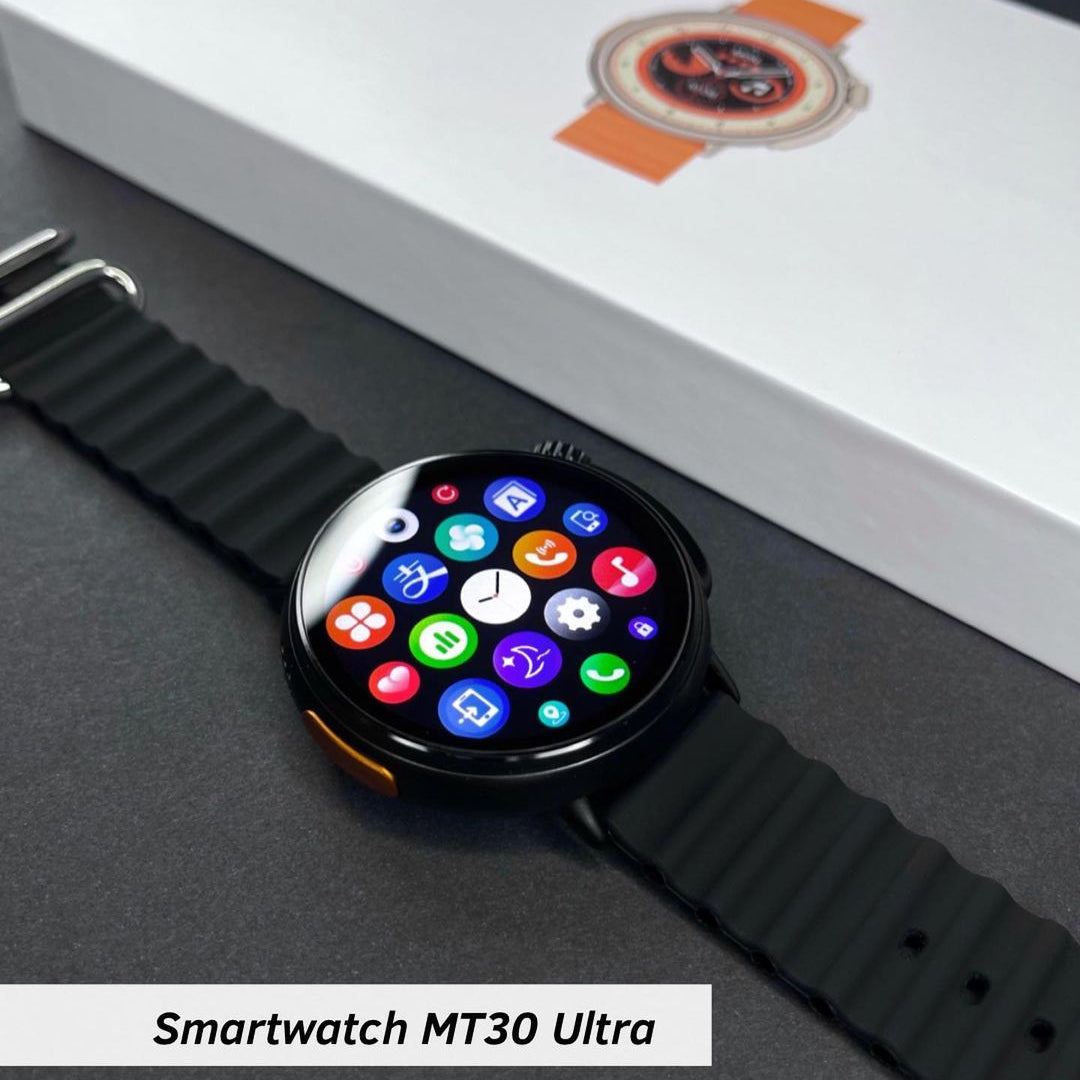 MT30 Round dilal ultra 1.6 inch HD Screen TPU Strap Smart Watch Supports Voice Call