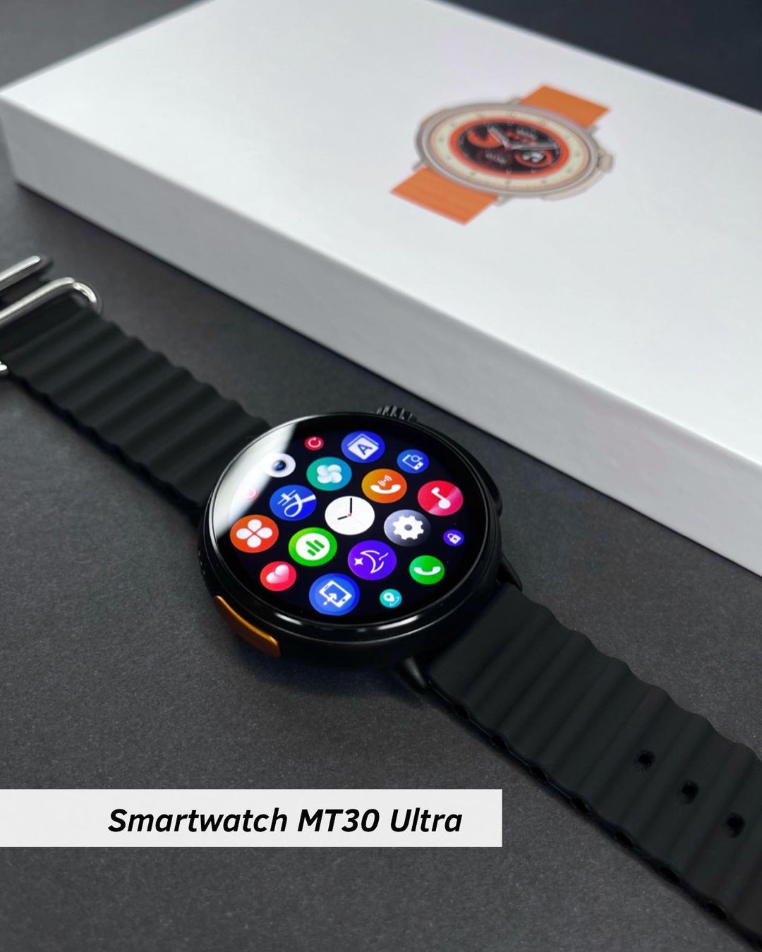 MT30 Round dilal ultra 1.6 inch HD Screen TPU Strap Smart Watch Supports Voice Call