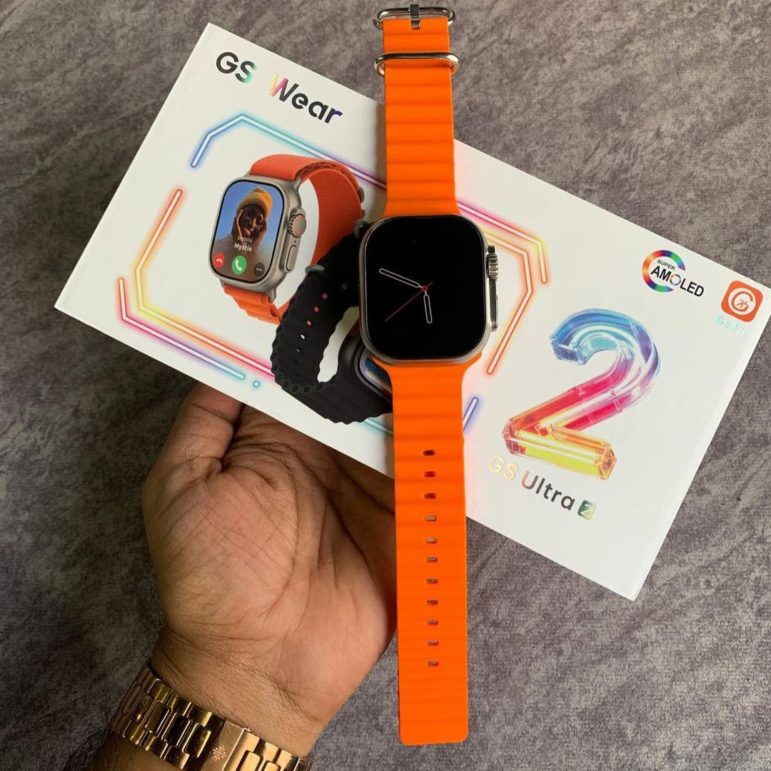 GS Ultr 2 Smart Watch Amoled ChatGPT 4GB ROM