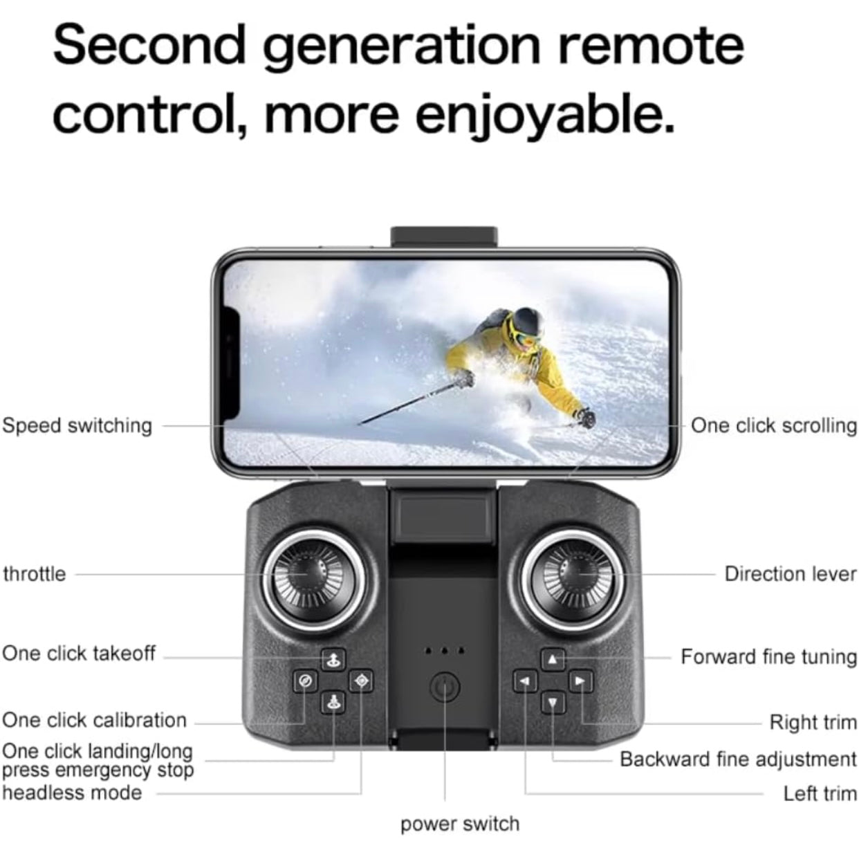 XD1 DRONE Drone-with-1080P-Camera-One-Key-Take-Off-Land-4K