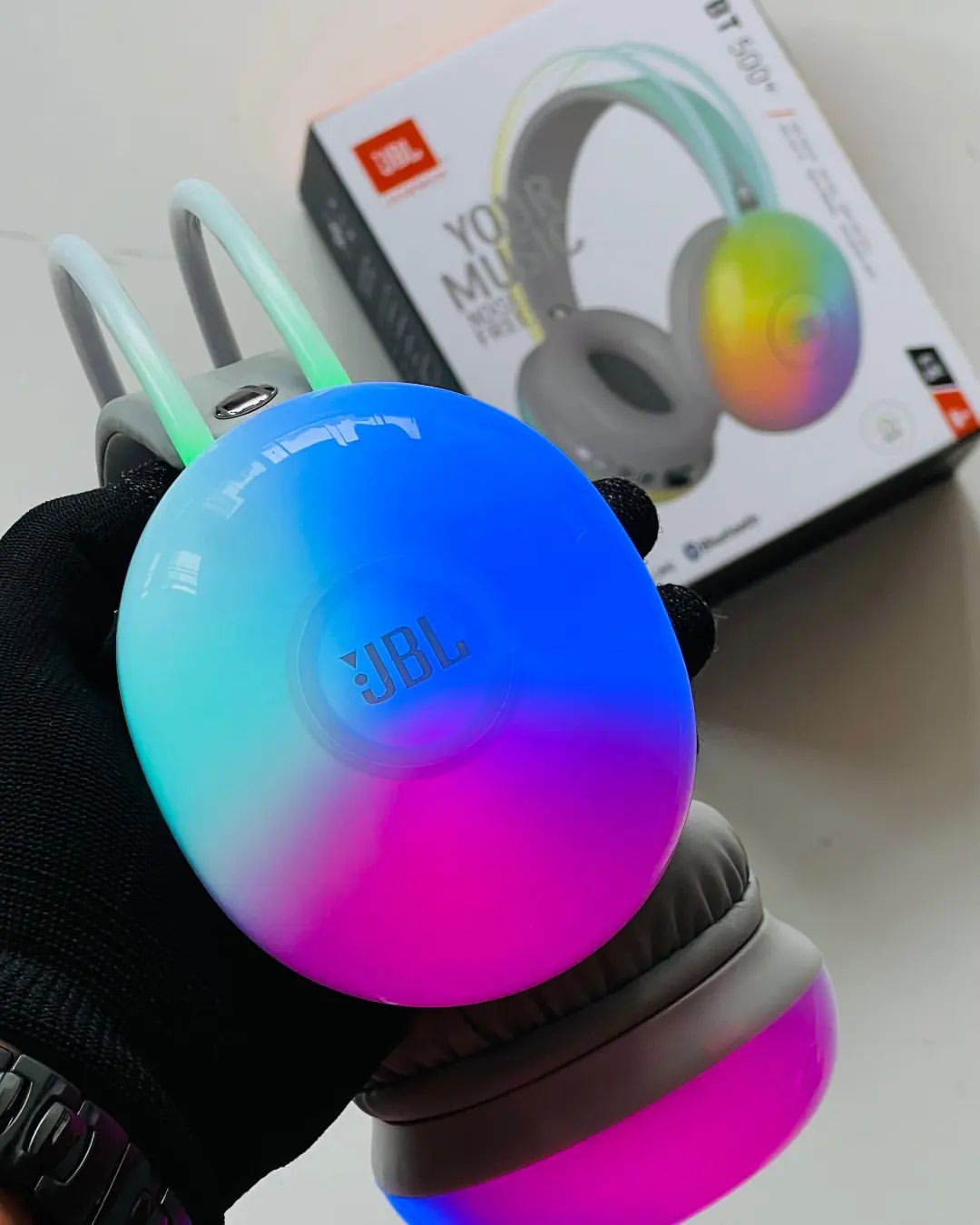 JB RGB COLOUR HEADPHONES