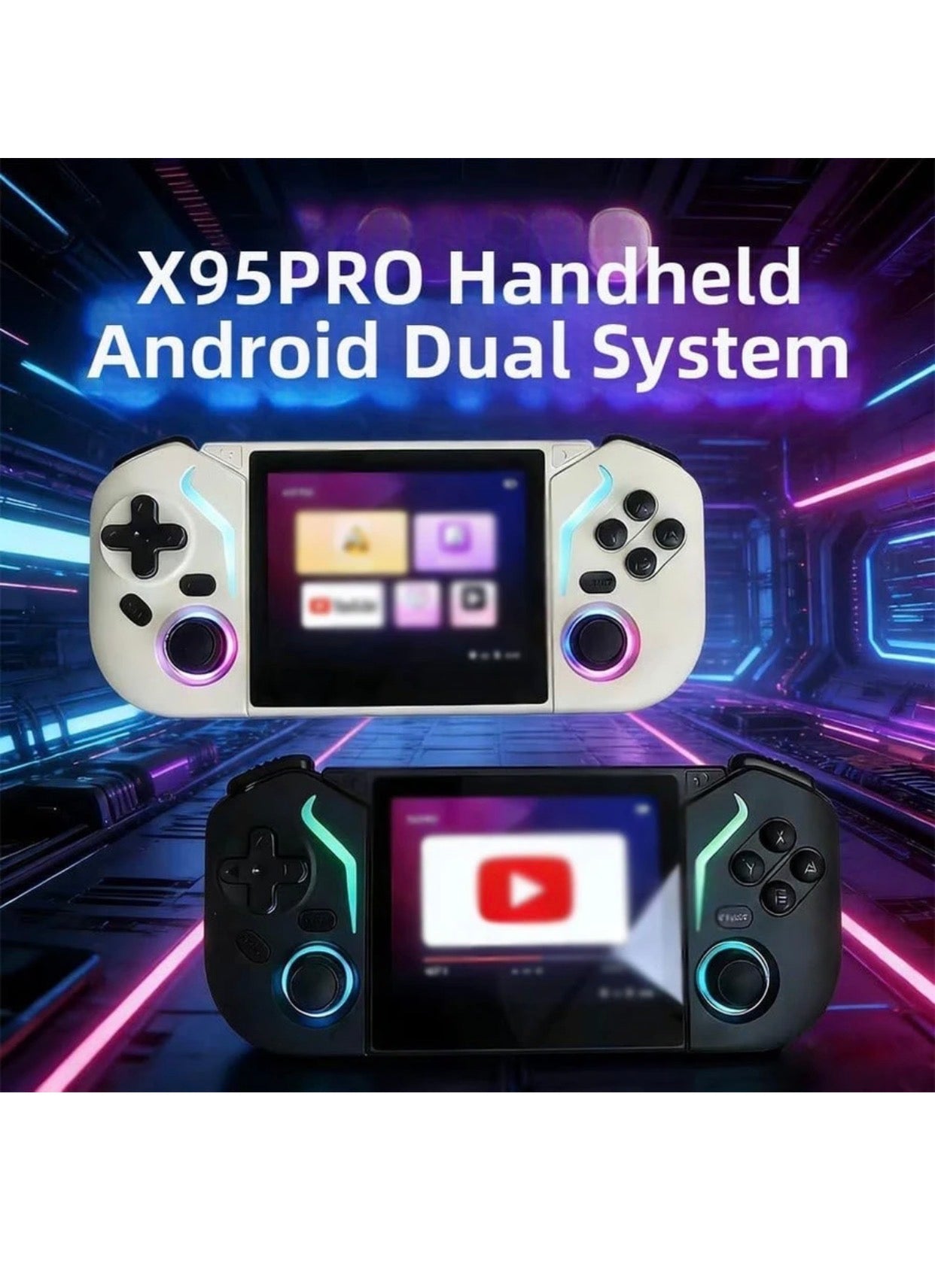 Playtastic X95 Pro Game Console 3.5 Inch Screen
Android WiFi 64 GB with 20000+ Preinstall video game
20+ Simulators