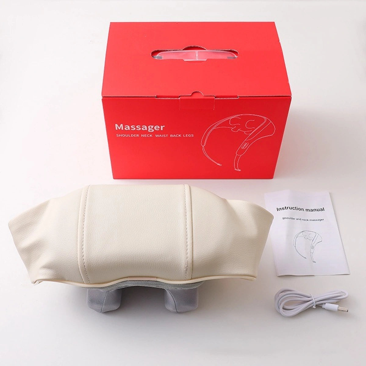 Back And Neck Heated Stretcher Massager – Relaxation And Pain Relief Tool