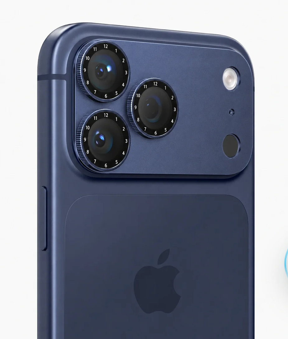 SnapLens Trio: 360° Rotating Focus Lens Protector for iPhone 18 Pro Max – Aluminum Triple Polarizing Filter Design