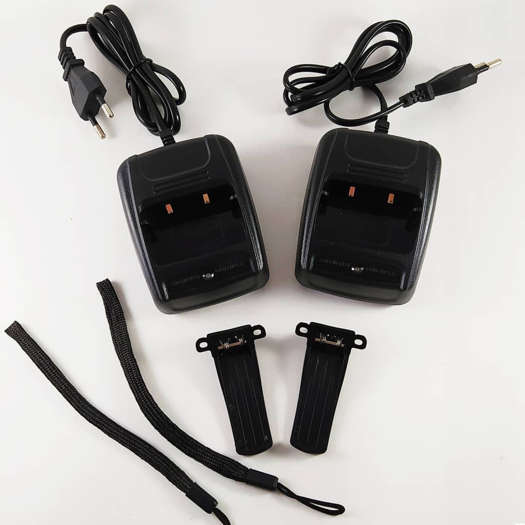 BaoFeng BF-888S Walkie Talkie 2 Way Radio Long Range (Black, 2 Pieces)