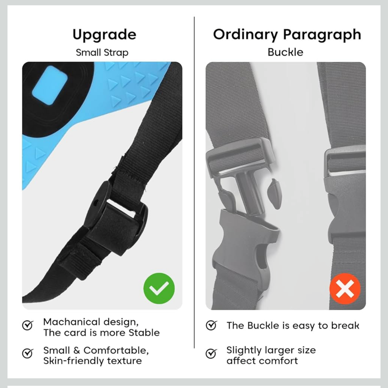 Helmet Chin Strap Mount with Mobile Clip & Screw Compatible with All Smart Phones GoPro