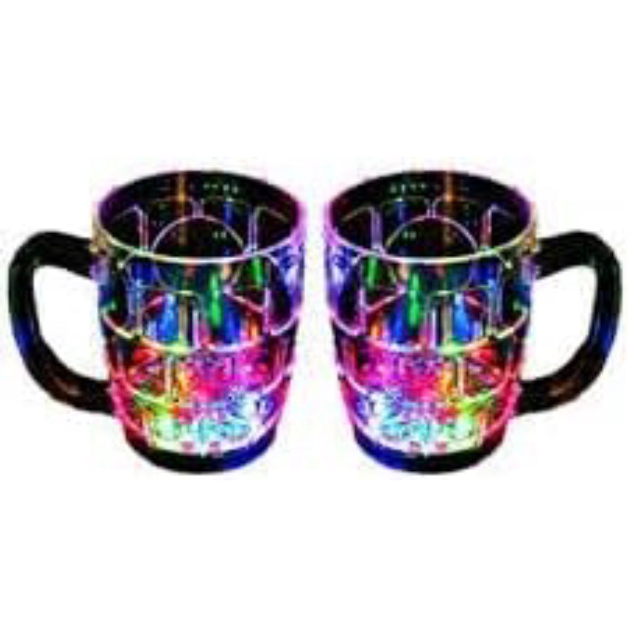 Inductive Rainbow Color Changing LED Mug - Magic Light-Up Cup for Kids and Parties (Set of 1)