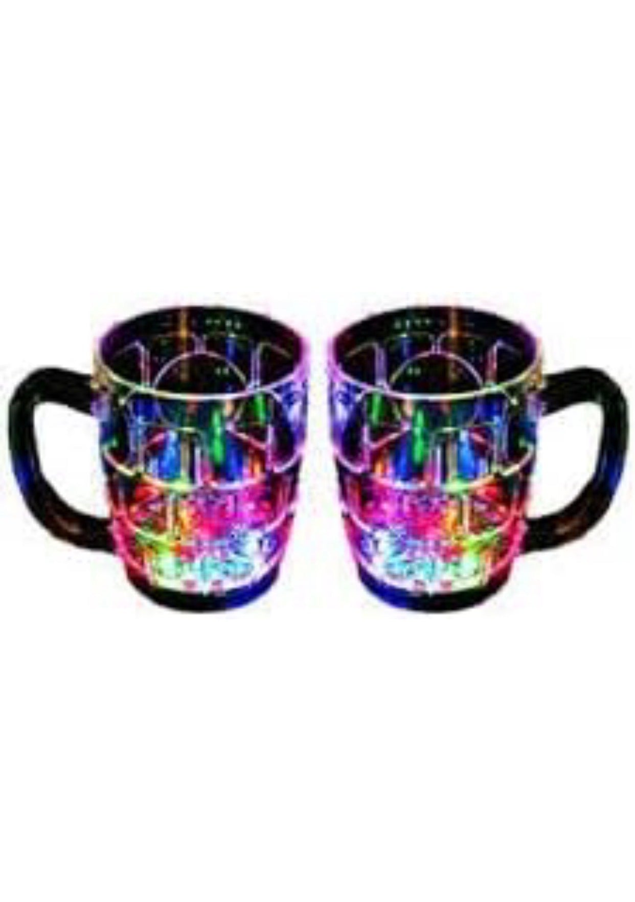 Inductive Rainbow Color Changing LED Mug - Magic Light-Up Cup for Kids and Parties (Set of 1)
